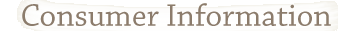 Consumer Information